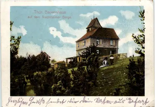 Thür. Bauernhaus auf dem Riechheimer Berge -369596