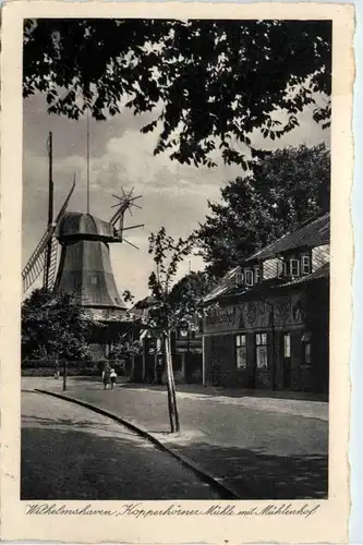 Wilhelmshaven - Koppehörner Mühle mit Mühlenhof -487488