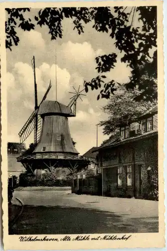 Wilhelmshaven - Alte Mühle mit Mühlenhof -487480