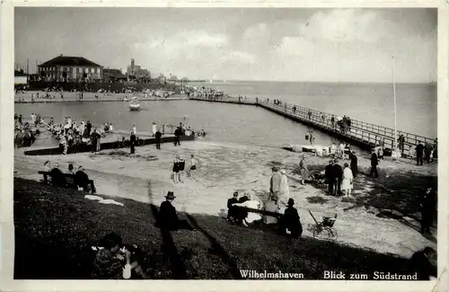 Wilhelmshaven - Blick zum Südstrand -488538