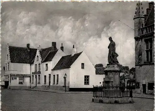 Damme - Statue Jacques van Maerlant -487182