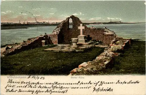 Wilhelmshaven - Banter Ruine -488576