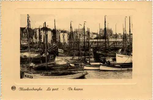 Blankenberghe - Le Port -485978