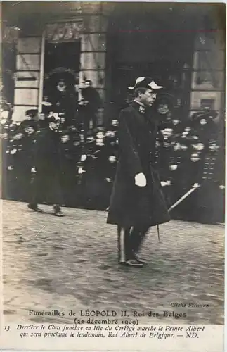 Funerailles de Leopold II - Roi des Belges -486916