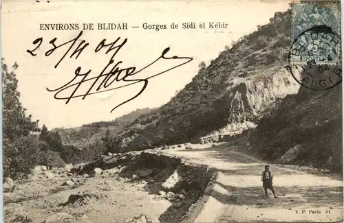 Environs de Blidah - Gorges de Sidi el Kebir -486018