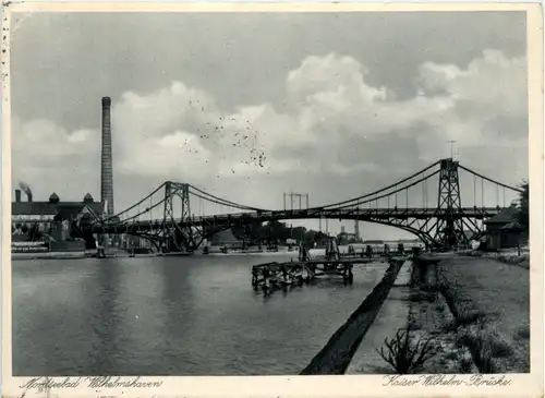 Wilhelmshaven - Kaiser Wilhlem Brücke -488714