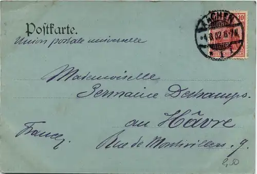 Aachen - Ober Postdirektion -487380