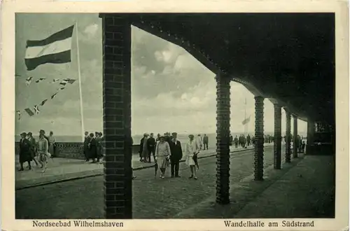 Wilhelmshaven - Wandelhalle am Südstrand -488376