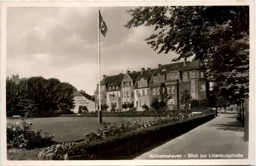 Wilhelmshaven - Blick zur Lilienburgstrasse - 3. Reich -487472