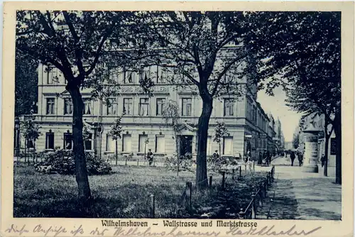 Wilhelmshaven - Wallstrasse und Marktstrasse -487776