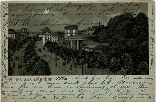 Gruss aus Aachen - Litho -487234