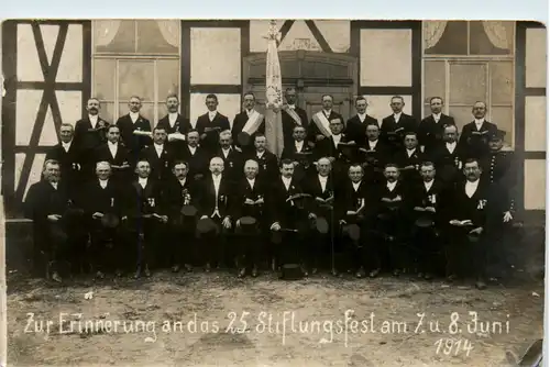 Bleicherode - 25. Stiftungsfest 1914 -464282