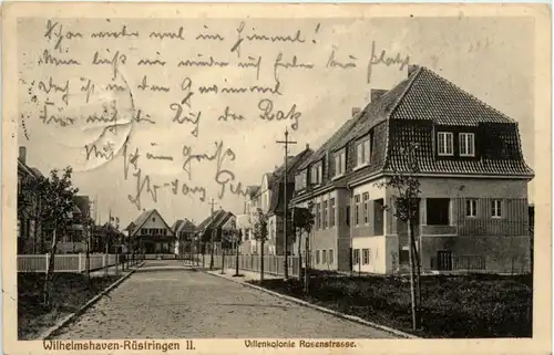 Wilhelmshaven - Rüstringen - Rosenstrasse -487590