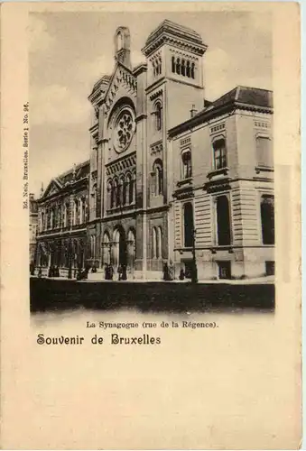 Souvenir de Bruxelles - La Synagogue -486378