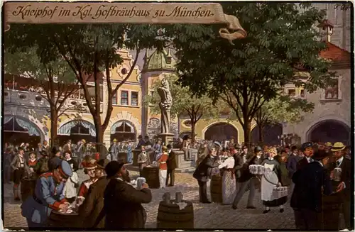München, Kneiphof im Kgl. Hofbräuhaus -370056
