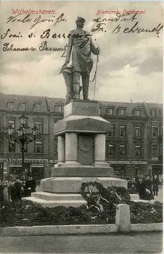 Wilhelmshaven - Bismarck-Denkmal -488018