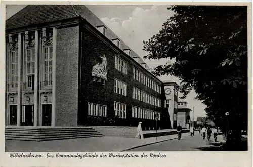 Wilhelmshaven - Kommando Gebäude -488208