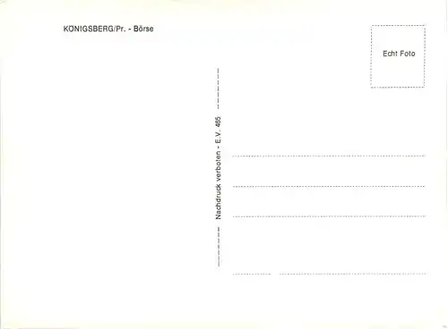 Königsberg - Börse -489524