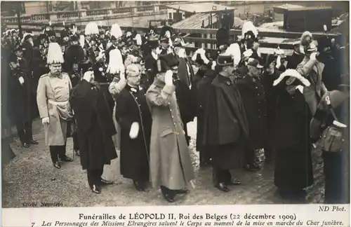 Funerailles de Leopold II - Roi des Belges -486912