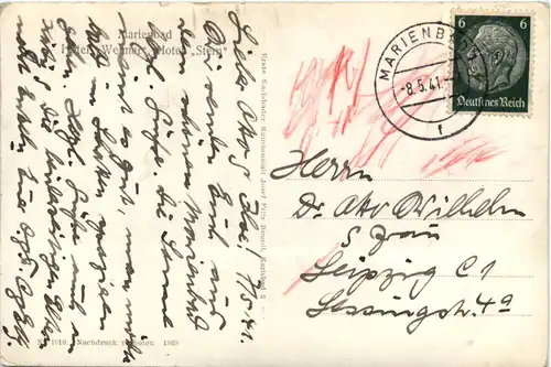 Marienbad - Goethe Denkmal -489622