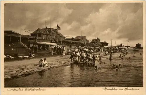 Wilhelmshaven - Badeleben am Südstrand -488472