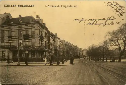 Bruxelles - Ixelles - L Avenue de l hippodrome -464942