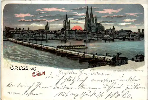 Gruss aus Köln - Litho -487072