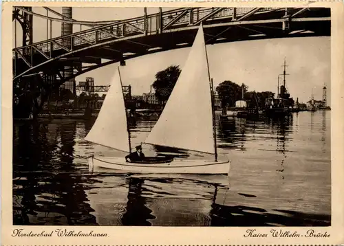 Wilhelmshaven - Kaiser Wilhelm Brücke -488704