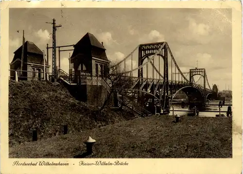Wilhelmshaven - Kaiser Wilhelm Brücke -488764