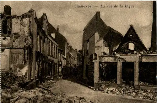 Termonde - La rue de la Digue -465082