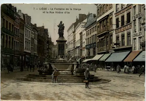 Liege - La Fontaine de la Vierge -465102