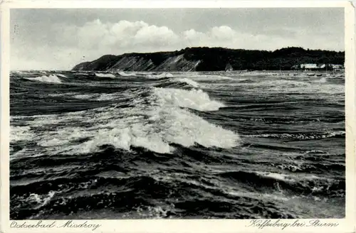 Ostseebad Misdroy - Kaffeeberg bei Sturm -489362