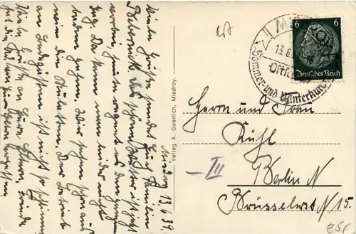 Ostseebad Misdroy - Kaffeeberg bei Sturm -489362