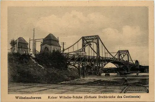 Wilhelmshaven - Kaiser Wilhelm Brücke -488768