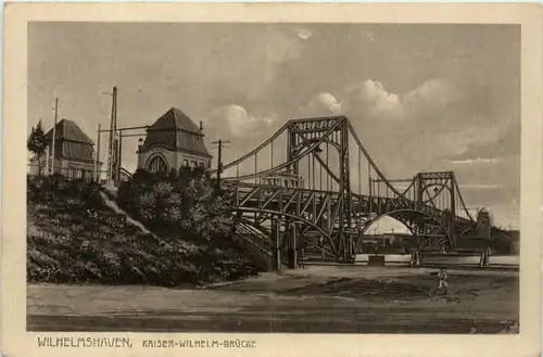 Wilhelmshaven - Kaiser Wilhelm Brücke -488788