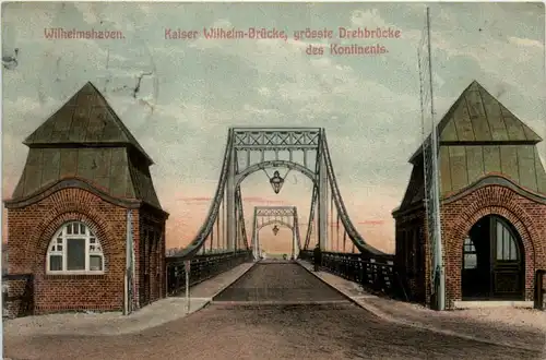 Wilhelmshaven - Kaiser Wilhelm Brücke -488826