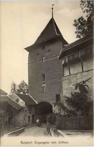 Burgdorf - Eingangstor zum Schloss -490080