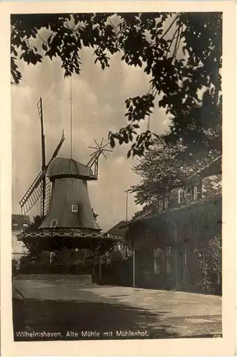 Wilhelmshaven - Alte Mühle mit Mühlenhof -487482