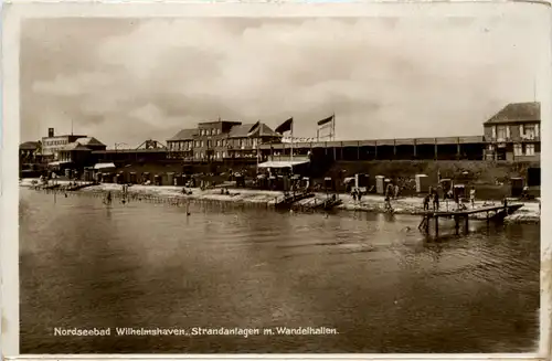 Wilhelmshaven - Strandanlagen mit Wandelhallen -488432