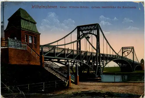 Wilhelmshaven - Kaiser Wilhelm Brücke -488810