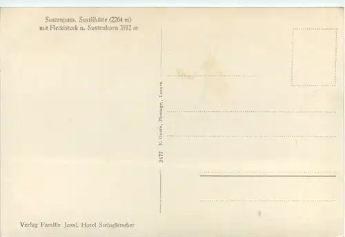 Sustenpass - Sustlihütte -489976