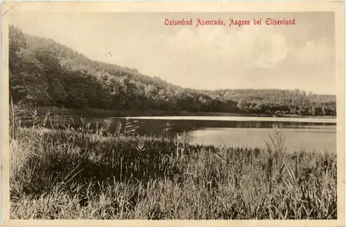Ostseebad Apenrade - Aagsee bei Elisenlund -489352