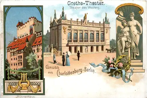 Gruss aus Charlottenburg-Berlin - Goethe Theater -489320
