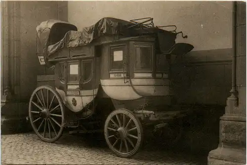 Der letzte Postwagen der Gotthard Post -490620