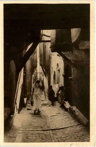 Alger- La Rue Porte Neuve -100000