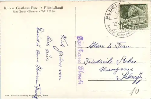 Flüeli Ranft - Gasthaus Flüeli -489668