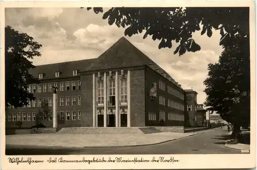 Wilhelmshaven - Kommandogebäude der Marinestation -488190