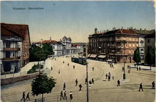 Winterthur - Bahnhofplatz -489770