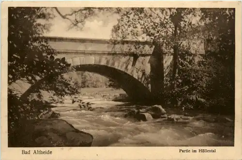 Bad Altheide - Partie im Höllental -489596