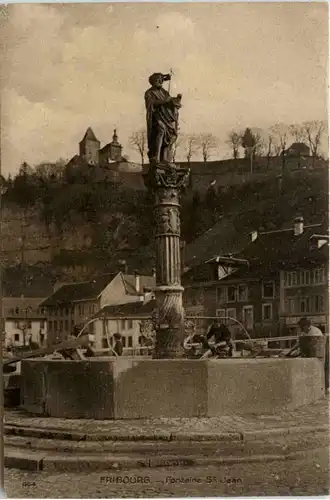 Fribourg - Fontaine St. Jean -489774
